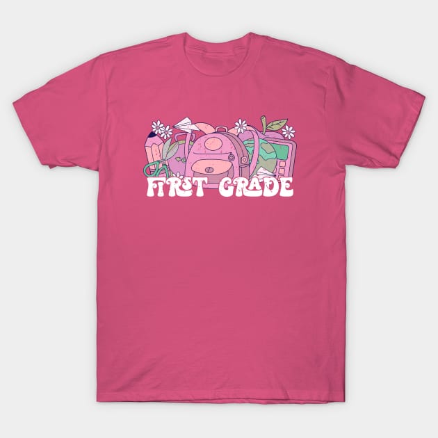 First grade T-Shirt by Zedeldesign